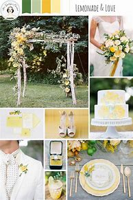 Image result for Green and Yellow Wedding Colors