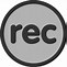 Image result for Recording Button Icon