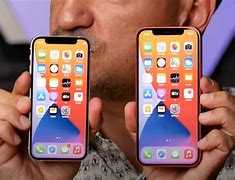 Image result for iPhone 12 vs 12 Mini Size