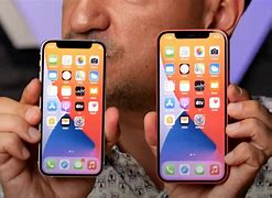 Image result for iPhone 12 Hand Comparrison