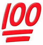 Image result for Emoji 100 Symbol