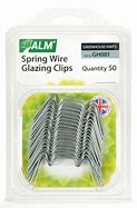 Image result for Spring Wire Glazing Clips