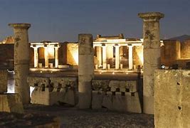 Image result for Pompeii at Night
