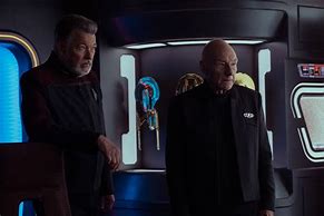 Image result for Picard and Riker in Picard Show