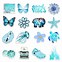 Image result for Blue Kawaii Stickers