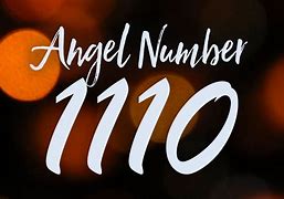 Image result for 1110 Angel Number