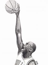 Image result for Basketball Michael Jordan Drawing