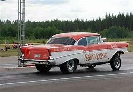 Image result for 57 Chevy Drag Racing Cars