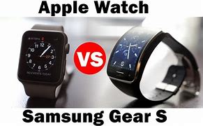 Image result for samsung gear s3 vs apple watch