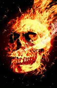 Image result for Flaming Skull