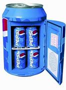 Image result for Retro 6 Can Mini Fridge Pepsi