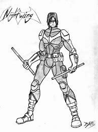 Image result for Nightwing Suit Concept Art