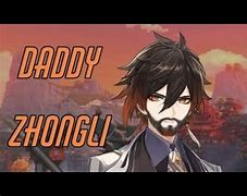 Image result for Zhongli Geo Daddy Memes