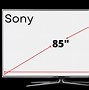 Image result for 85 Inch TV Dimensions