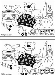 Image result for Find the Difference Coloring Page