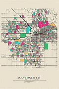 Image result for Bakersfield On Map