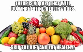 Image result for Eating Healthy Meal Meme