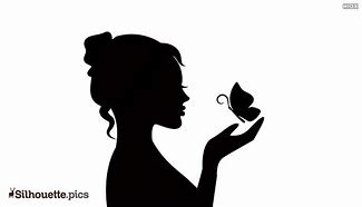 Image result for Butterfly Girl Silhouette