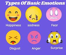 Image result for Types of Emotions