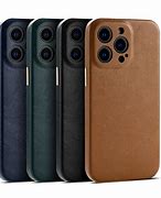 Image result for iPhone 13 Pro Max Genuine Leather Case