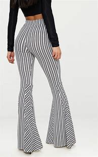 Image result for Black and White Striped Pants