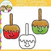 Image result for Caramel Green Apple Clip Art