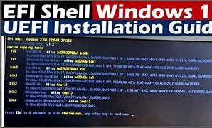 Image result for UEFI Shell MapR