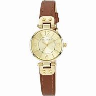 Image result for Anne Klein Watch Black Leather Strap