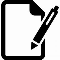 Image result for Free Flat Icon Paper and Pen
