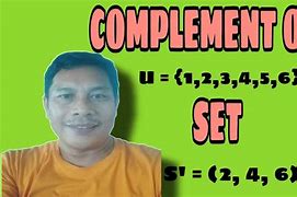 Image result for What Is Complement in Math