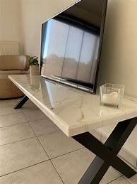Image result for Marble TV Stand