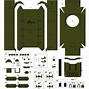 Image result for 3D Paper Tank Cutouts