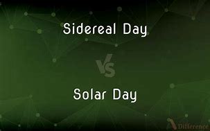Image result for How Long Is a Solar Day