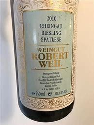 Image result for Weingut Robert Weil Riesling Spatlese