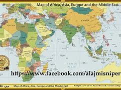 Image result for World Map Europe Asia