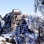 Image result for Temple Winter Jiuhua Shan