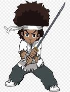 Image result for Huey Freeman X Afro Samurai