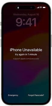 Image result for iPhone Unavailable Screen