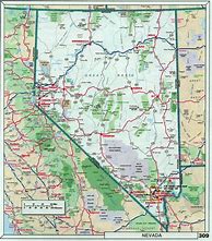 Image result for Road Map of Nevada
