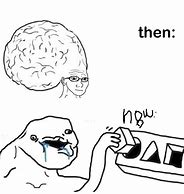 Image result for Big Brain Meme Point at Head