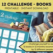 Image result for 30 Book Challenge Printable