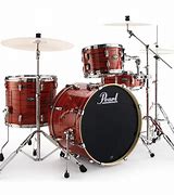 Image result for Red Pearl Drum Set
