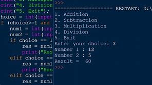 Image result for Output Simple Calculator Using Python Code