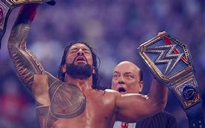 Image result for Roman Reigns Two Belts