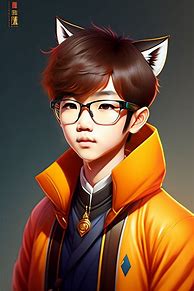 Image result for Emo Anime Fox Boy