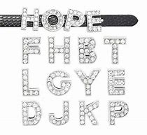 Image result for Rhinestone Letters