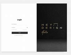 Image result for Black and White Login UI