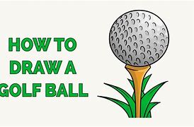 Image result for Draw a Golf Ball