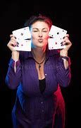 Image result for Woman Card Trick