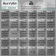 Image result for 30-Day Back Challenge